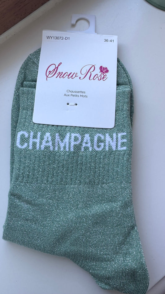 Quote sokken: Champagne