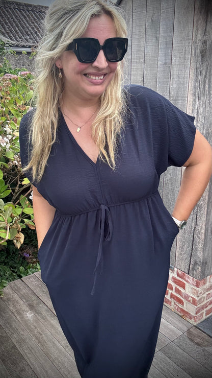 Laurie jurk navy