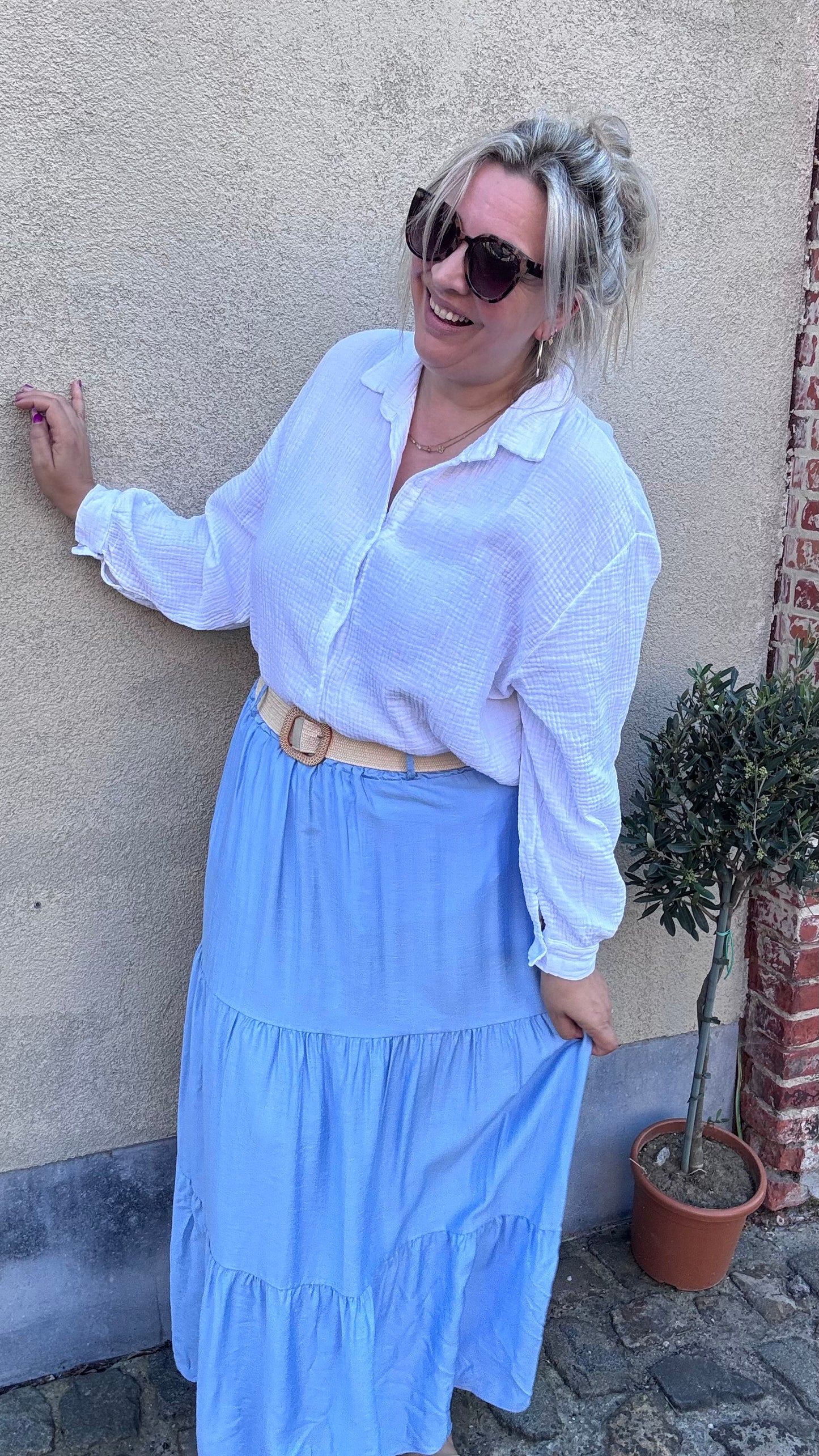 Valentina rok - Blauw