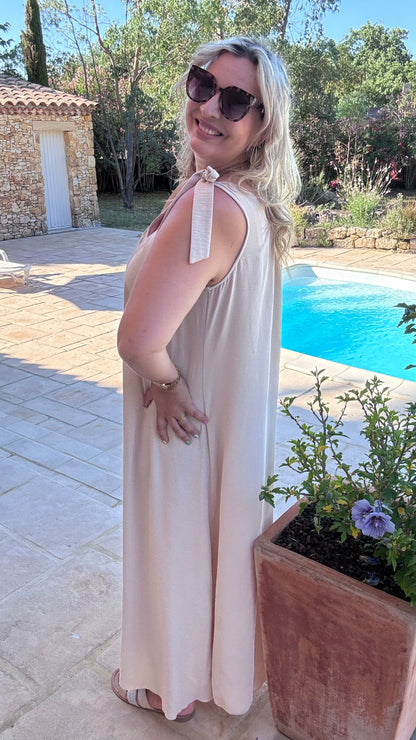 Flow dress - Crème