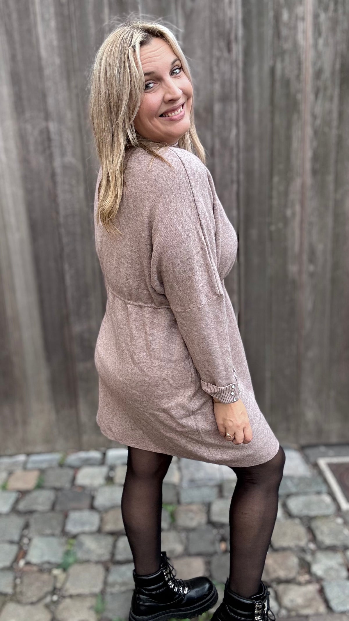 Ina jurk - Beige