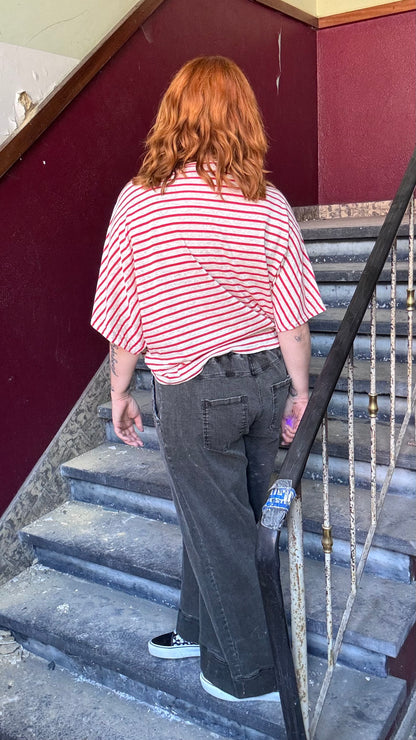 Just see me top - Rood