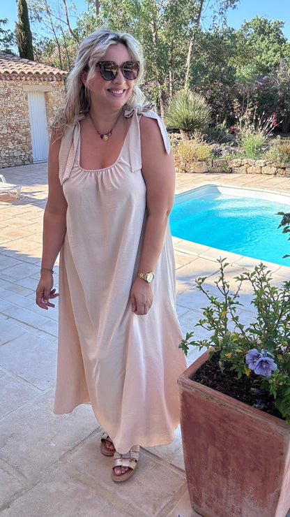 Flow dress - Crème