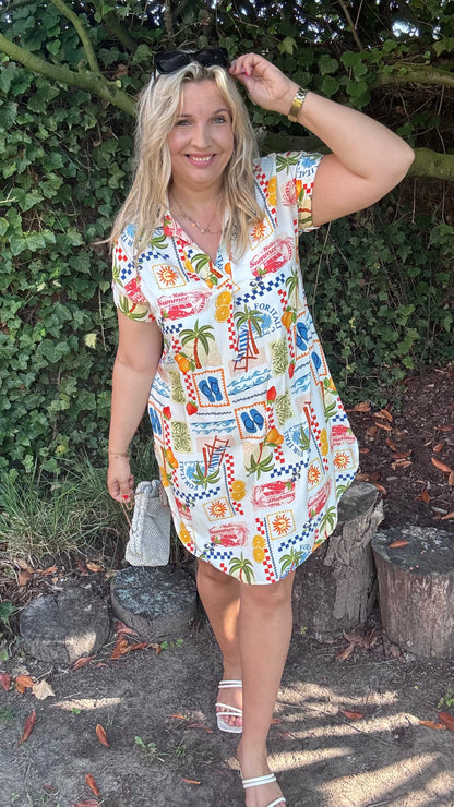 Terrazzo jurk