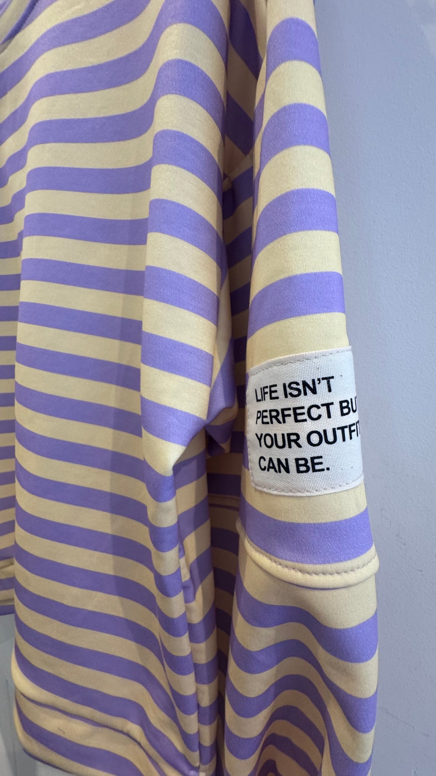 Perfect sweater - geel/lila