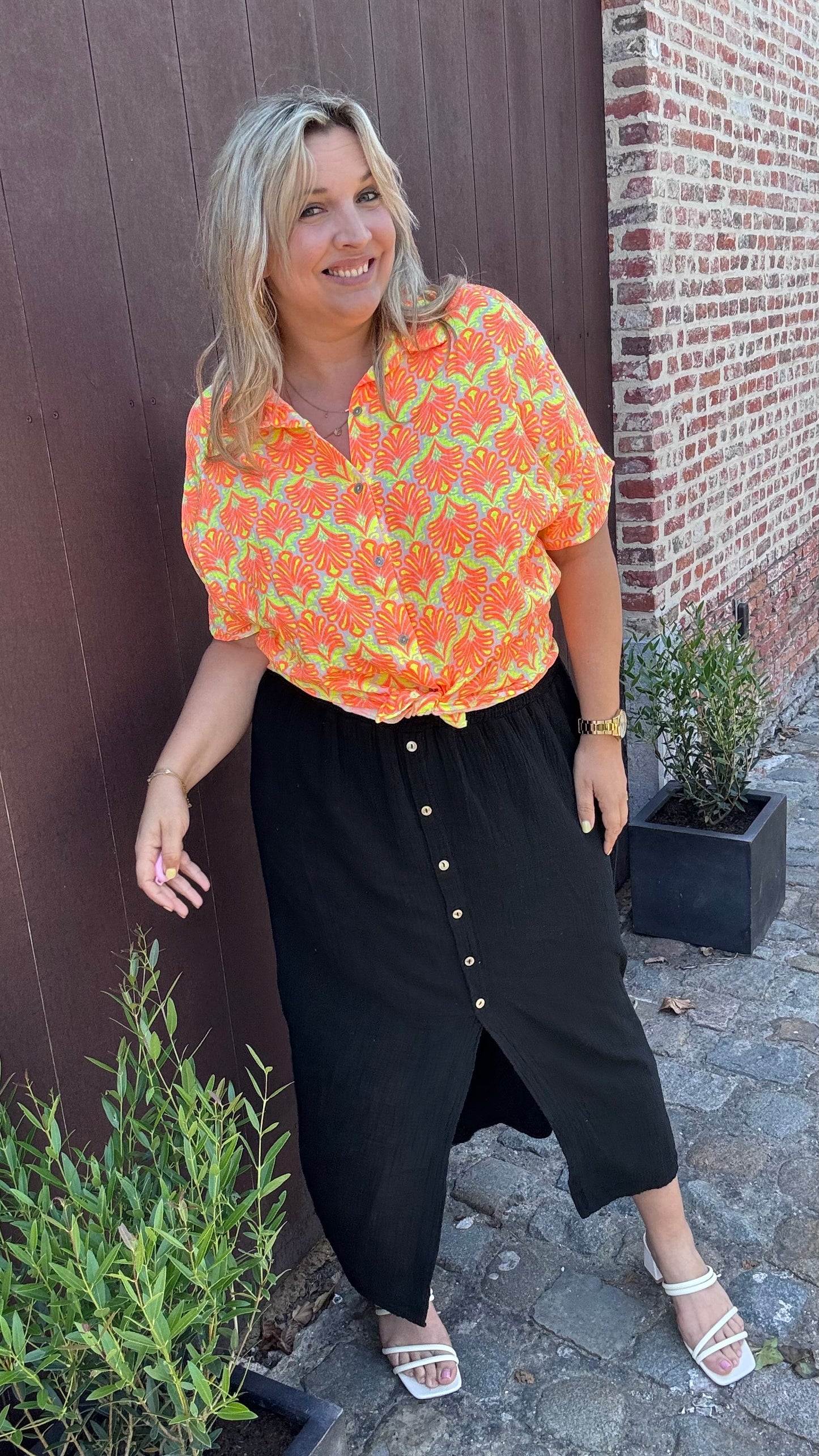 Sveya blouse - Oranje