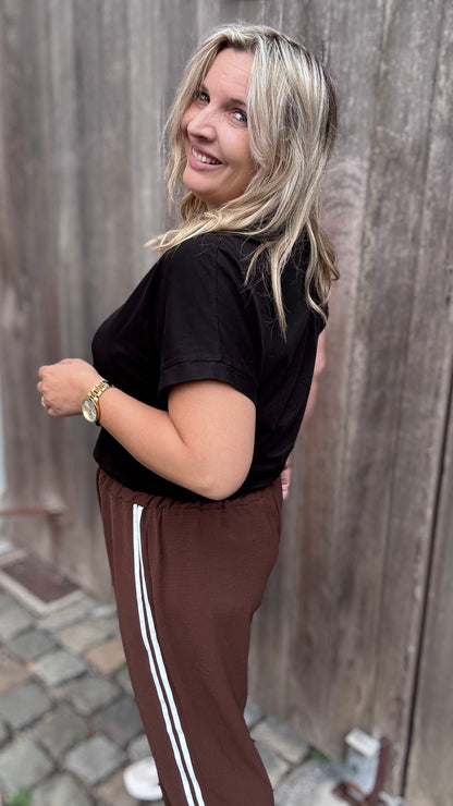 Billie jogging - Chocolat