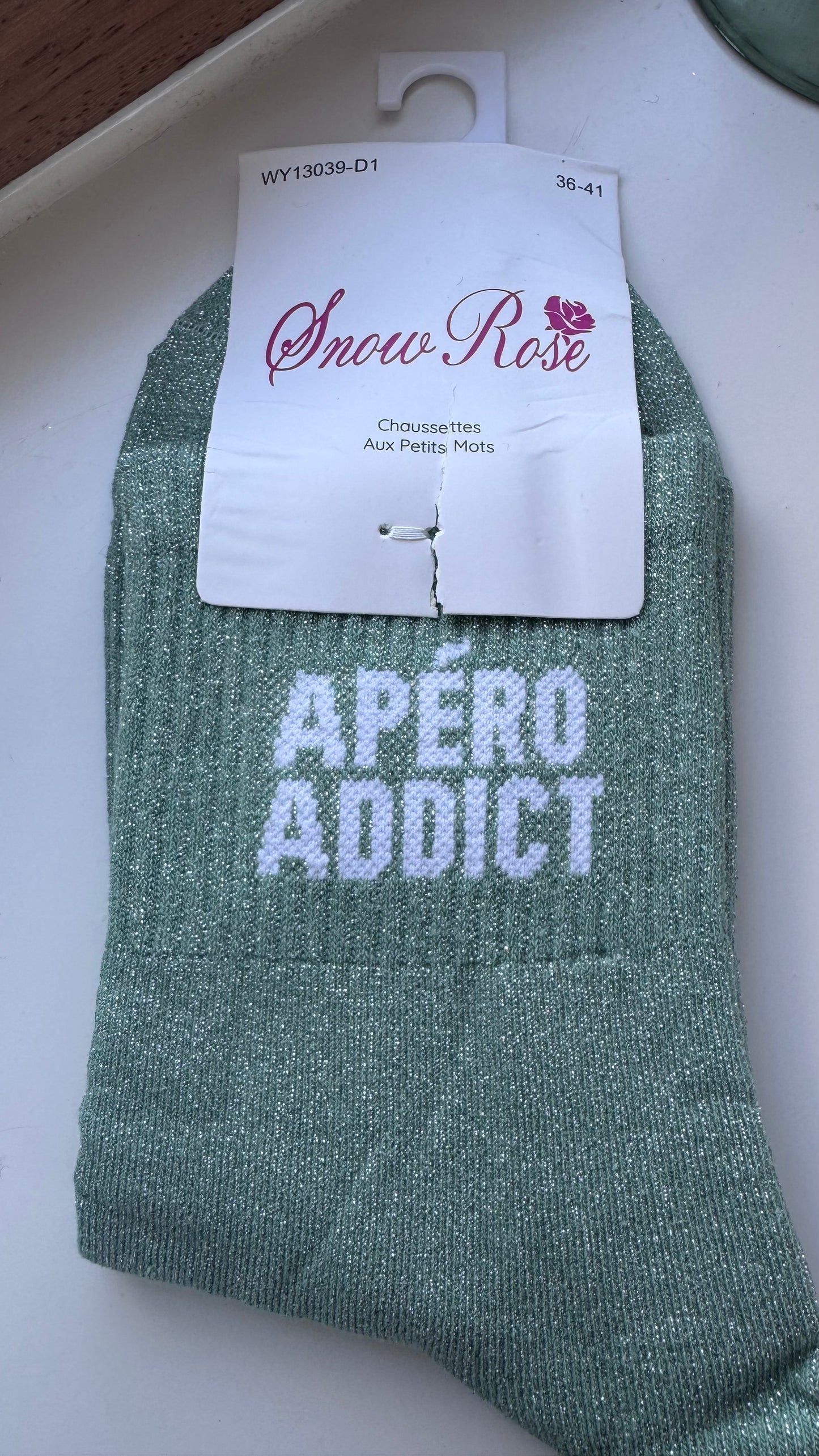 Quote sokken: Apéro addict