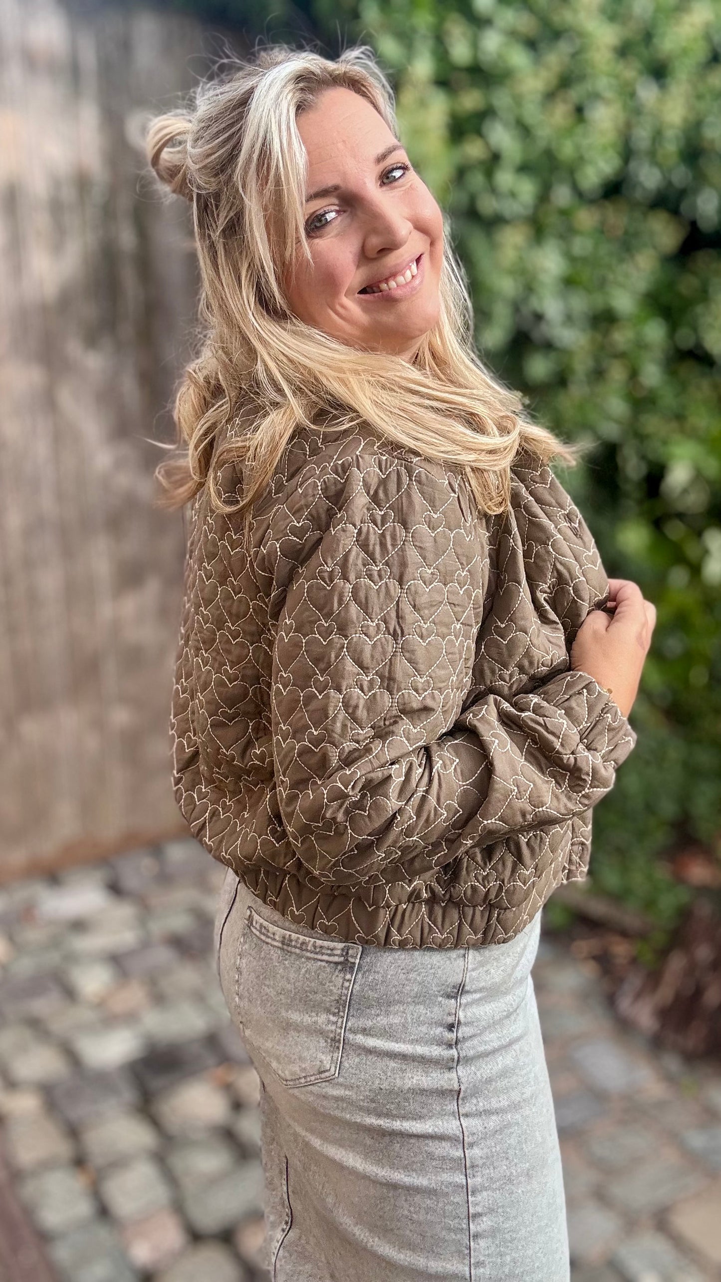 Hartjes bomber bruin