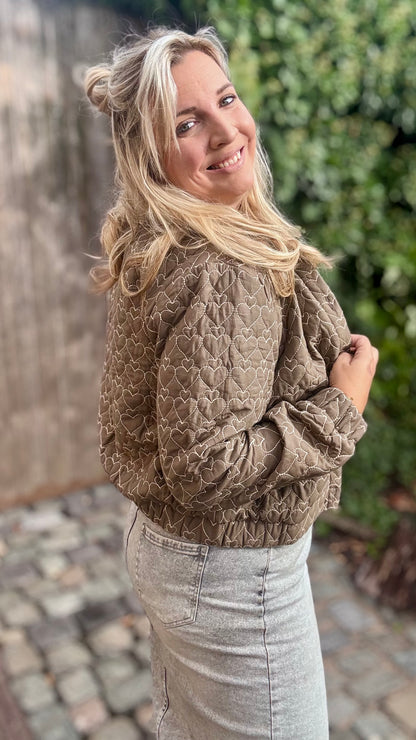 Hartjes bomber bruin