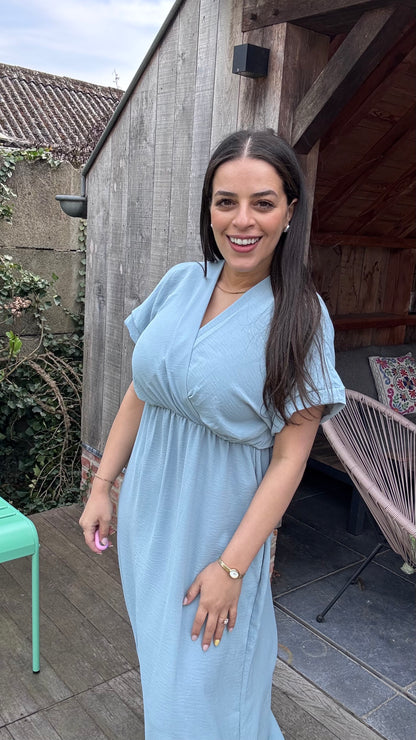 Jazzy dress - Ijsblauw