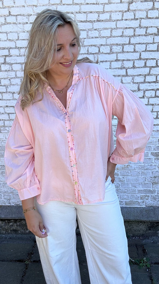 Oda blouse - Salmon