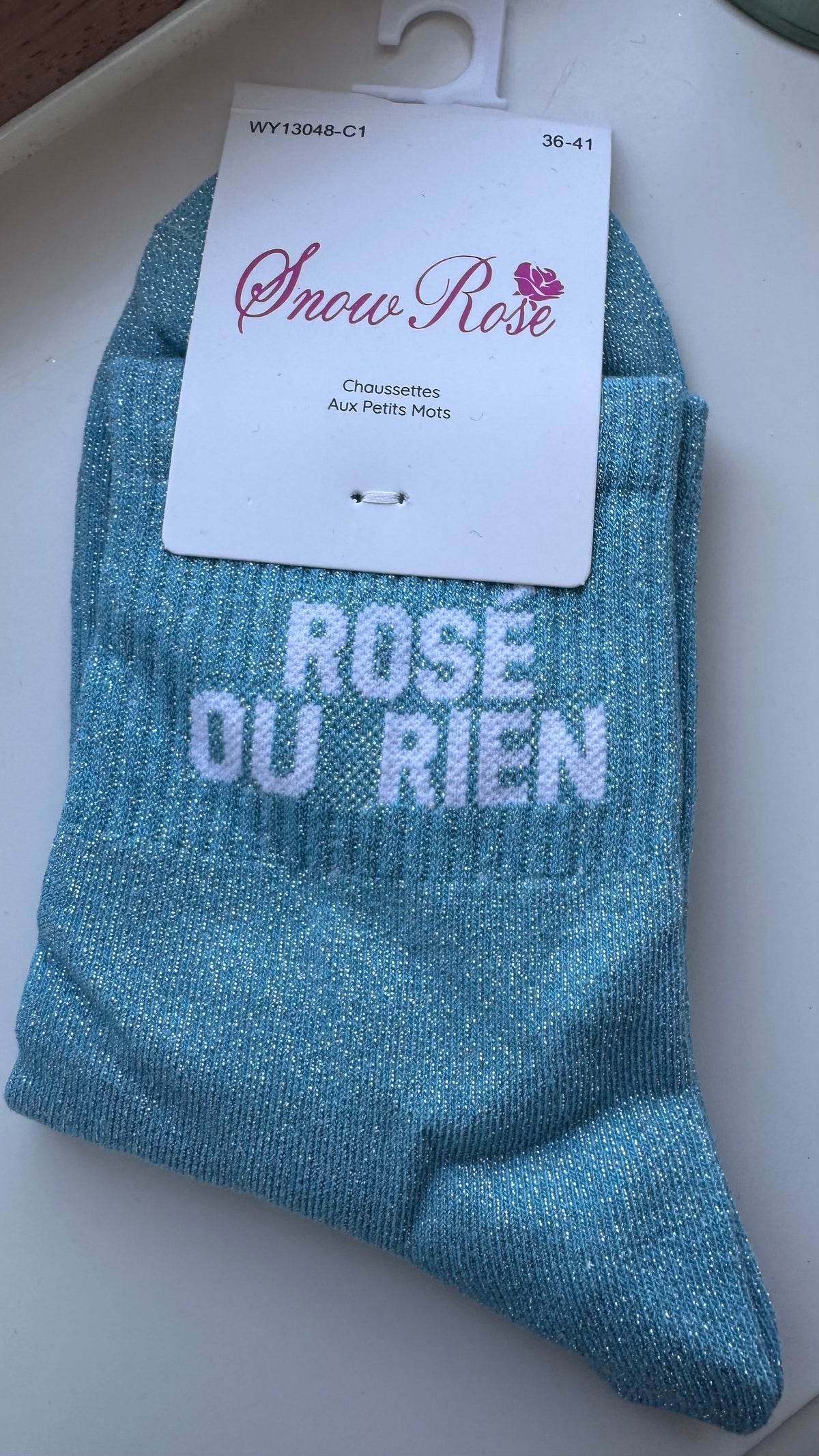Quote sokken: Rosé ou rien