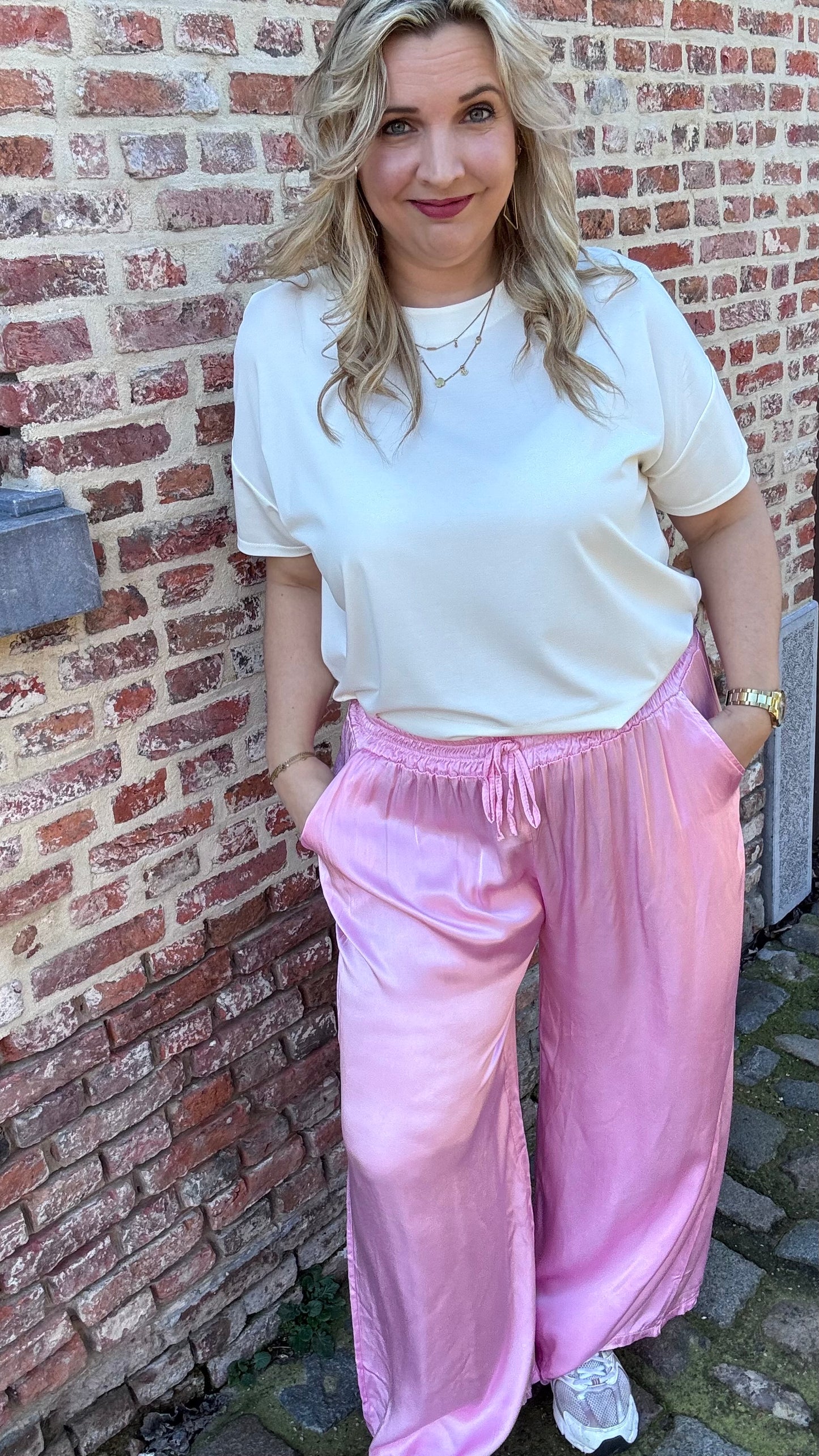 Zoë broek - roze