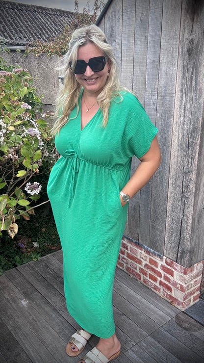 Laurie jurk groen