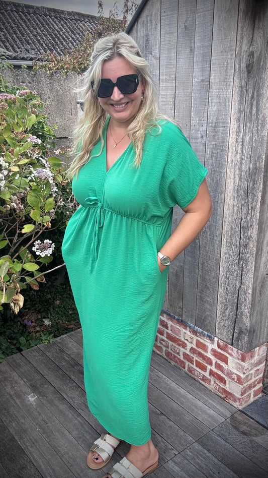 Laurie jurk groen