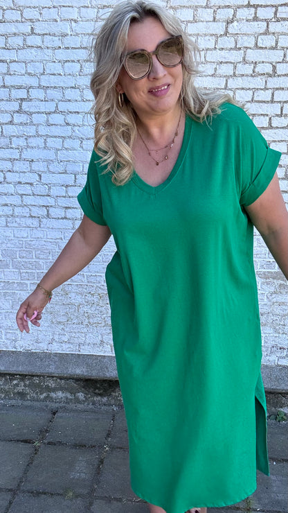 Shauni shirtdress - Groen