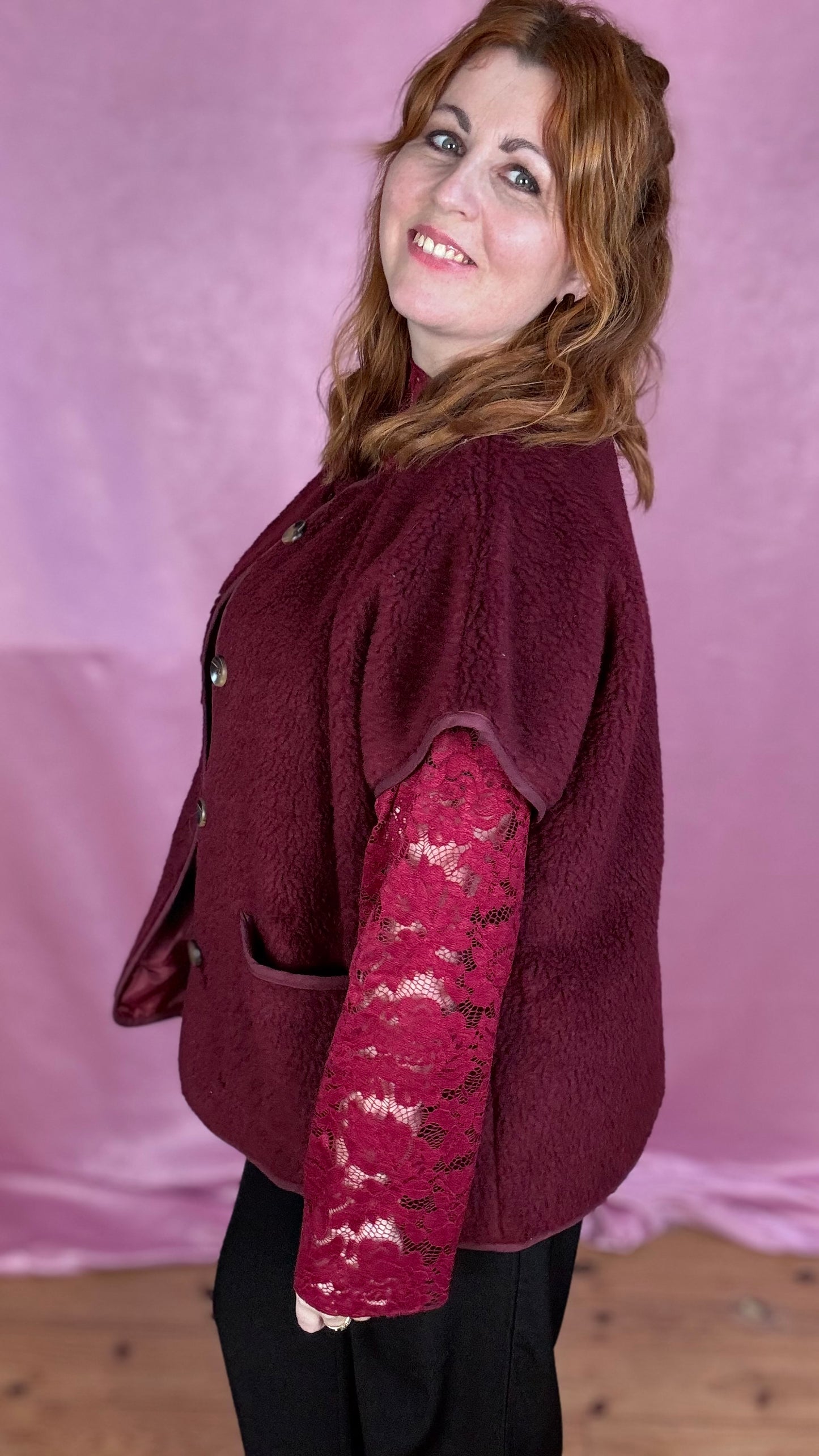 Teddy Easy gilet - Bordeaux