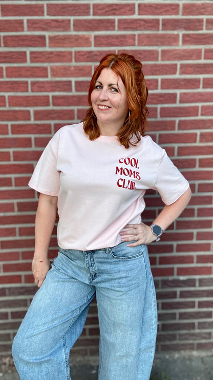 Cool moms club Shirt - Lichtroze