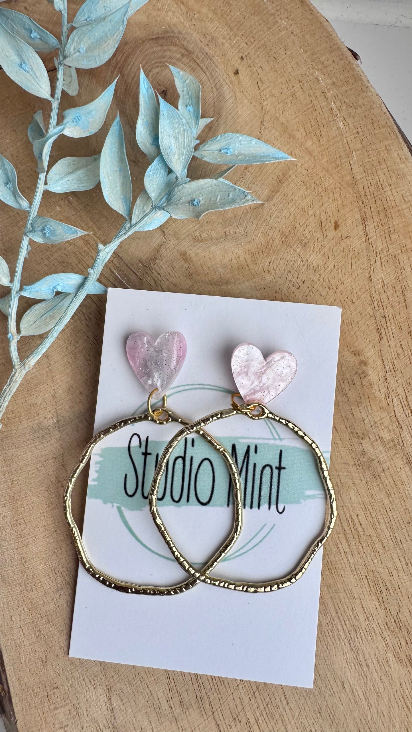 Zelfgemaakte oorbellen