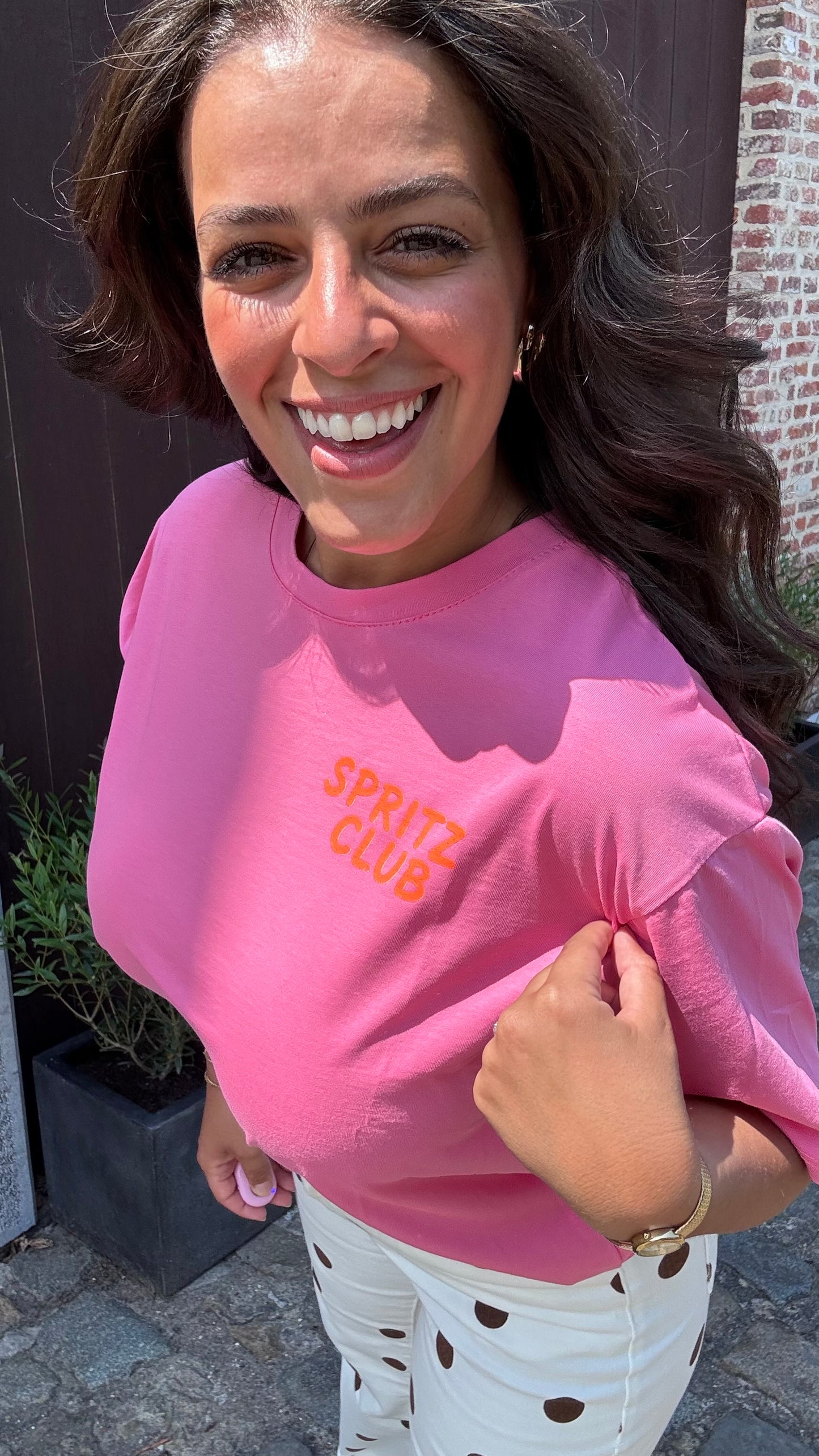 Spritz club shirt - Roze