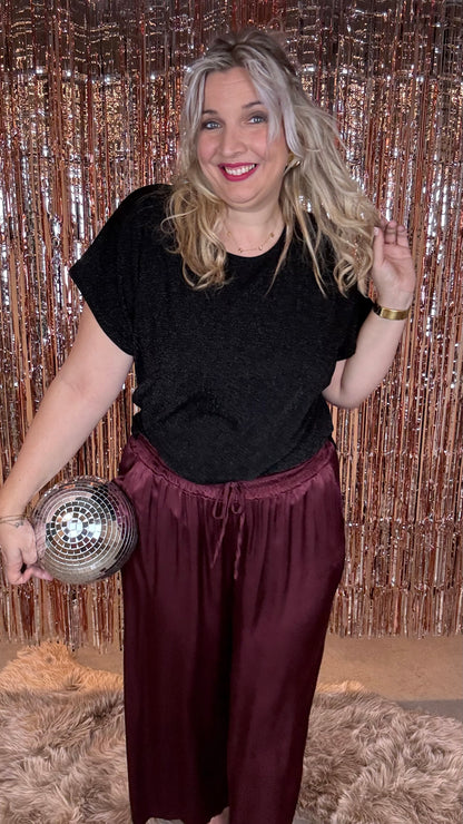 Zoë broek - Burgundy