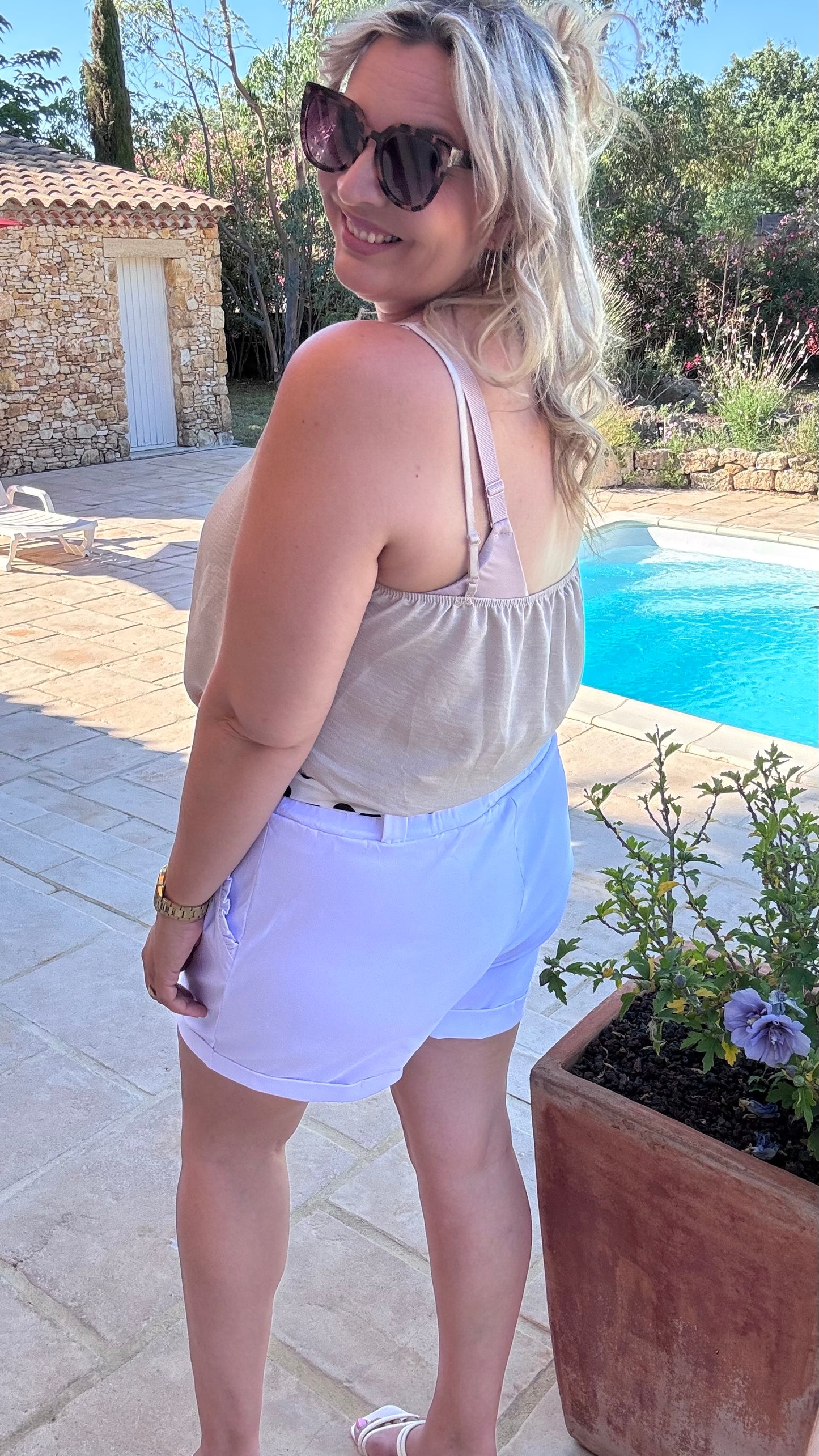 Comfy short - Wit