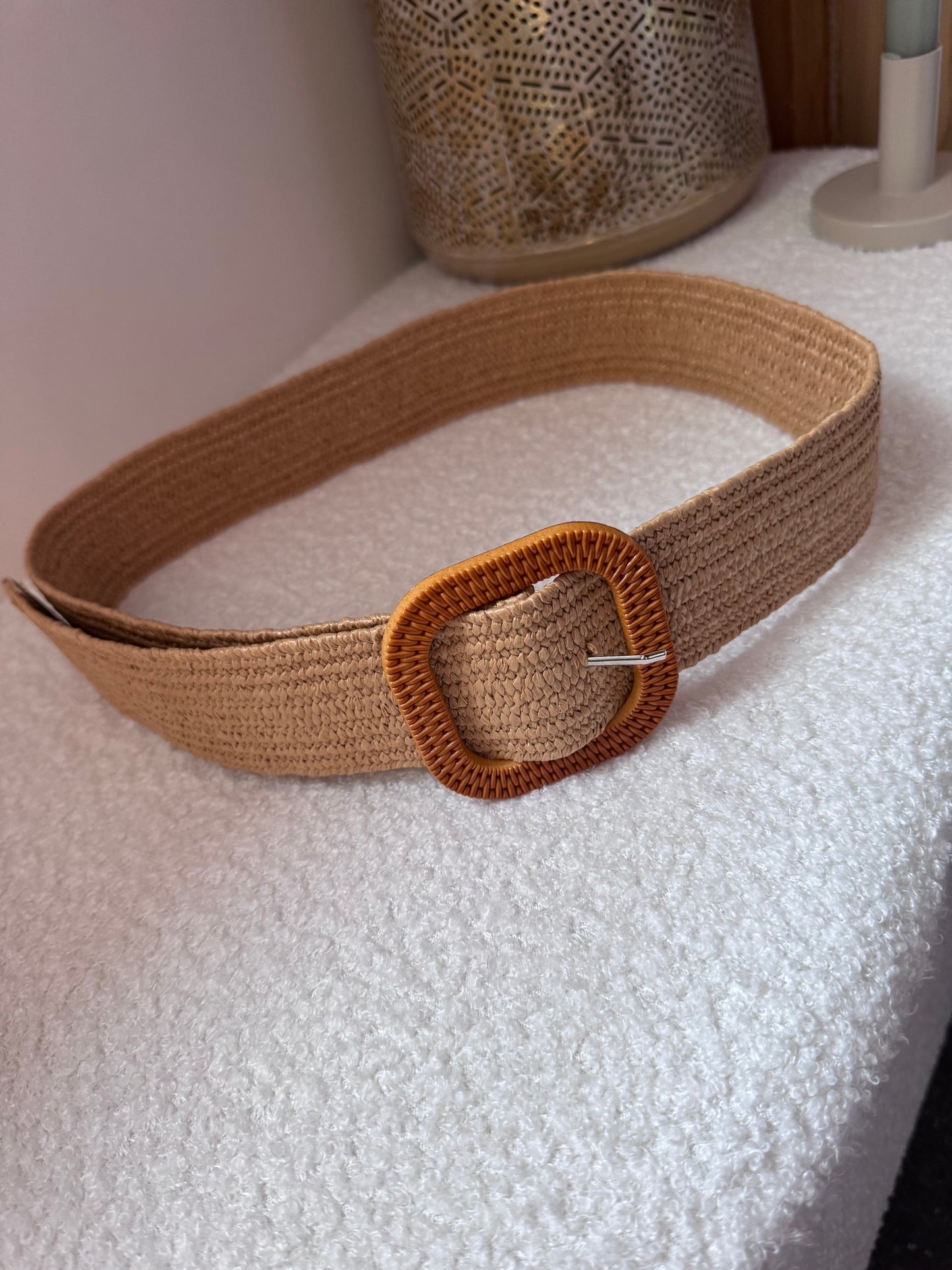 Ibiza riem beige