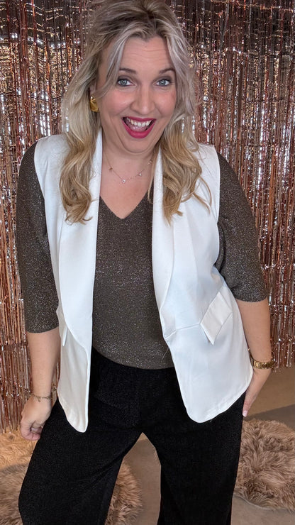 Cléonne blazer - Wit