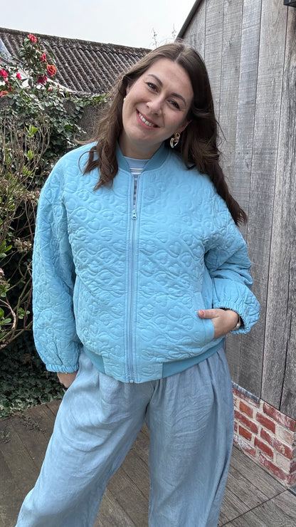 Nini bomber - blauw