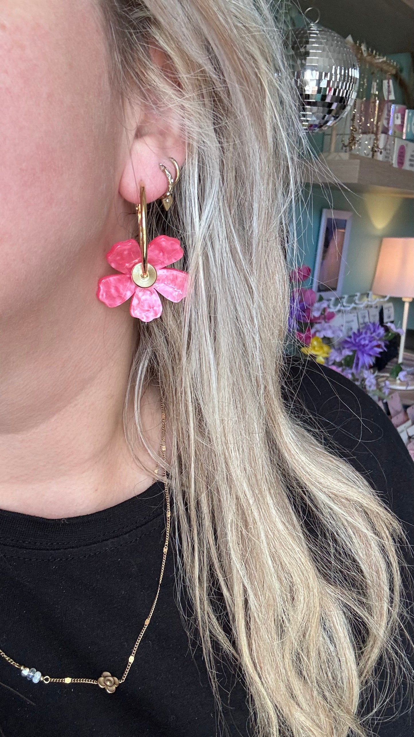 Vacay flowers oorbellen