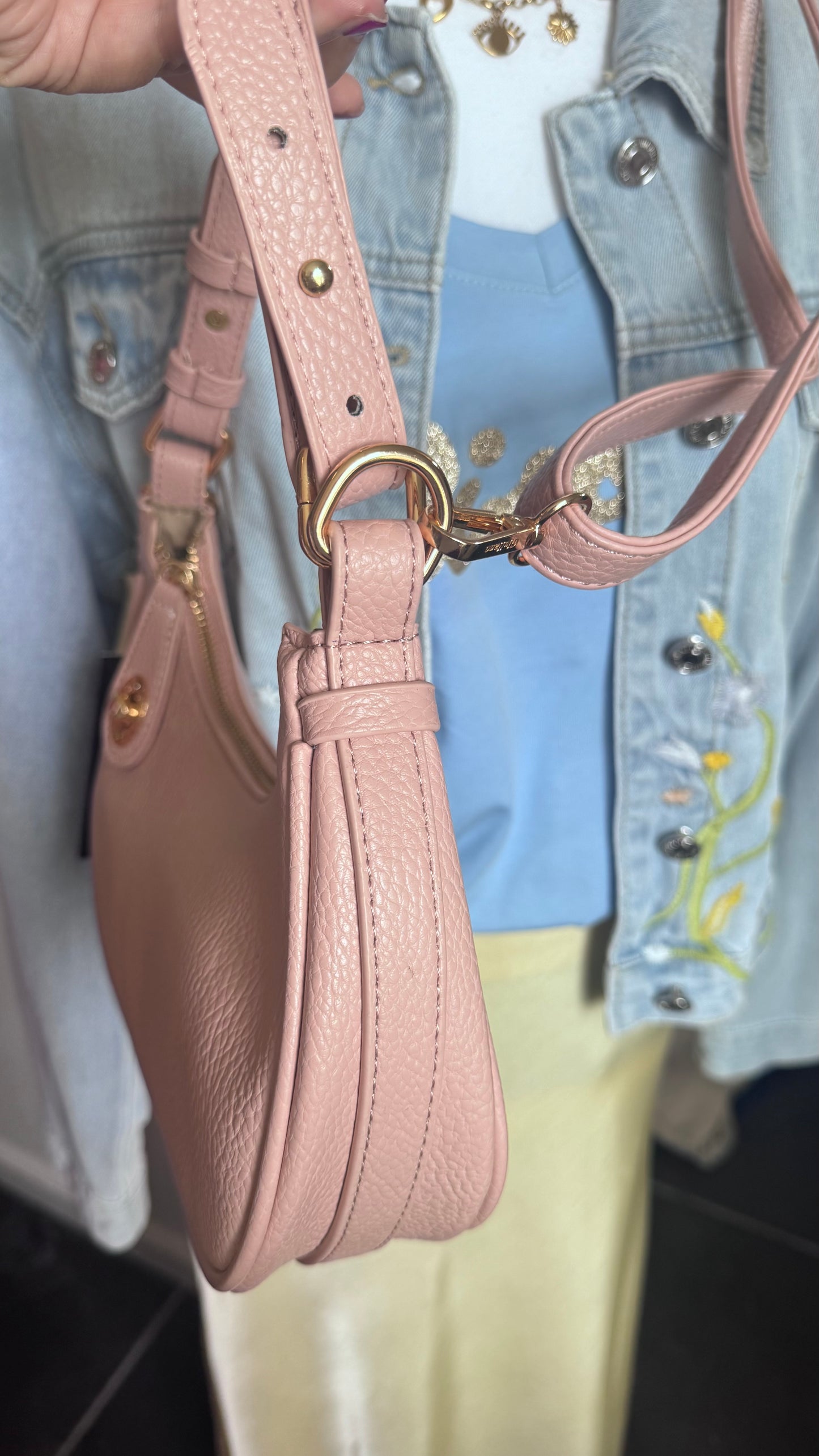 Little moon bag - Roze
