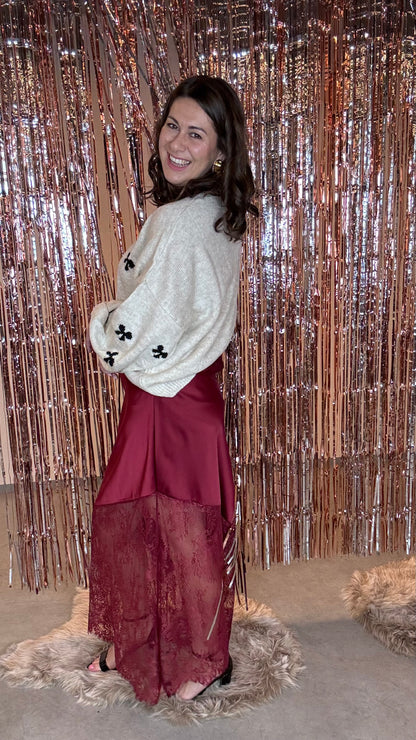 Glam rok - Burgundy