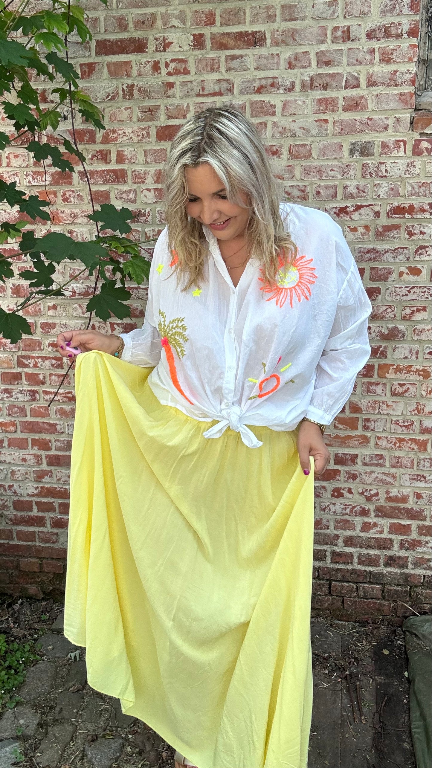Solea rok - Geel