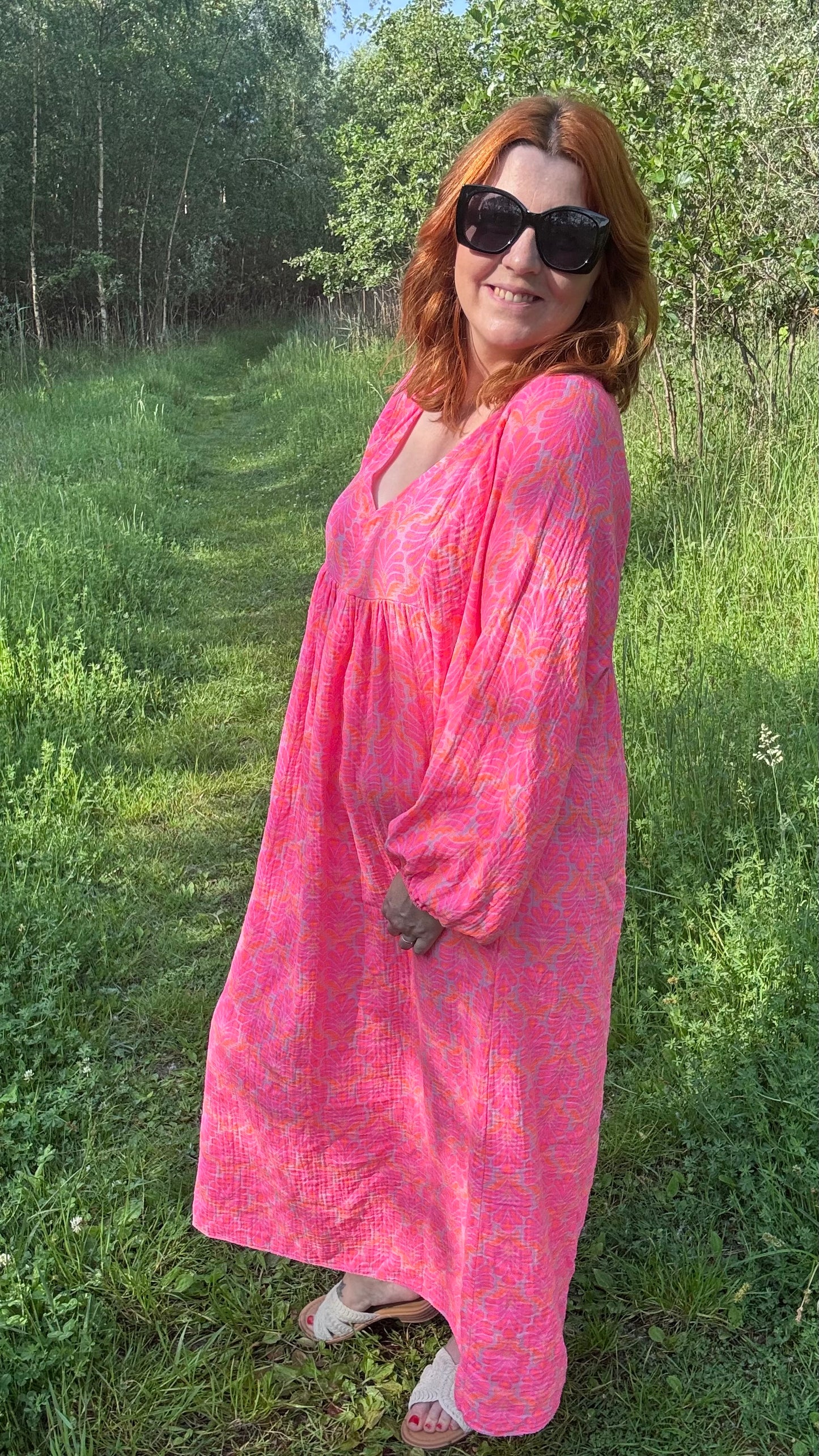 Lucia jurk - Roze
