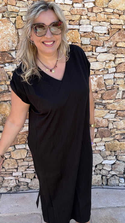 Adèle Sweaterjurk - Zwart