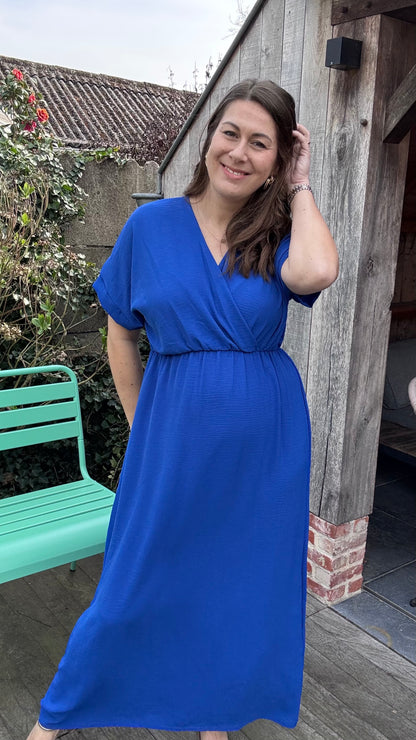 Jazzy dress - Kobalt