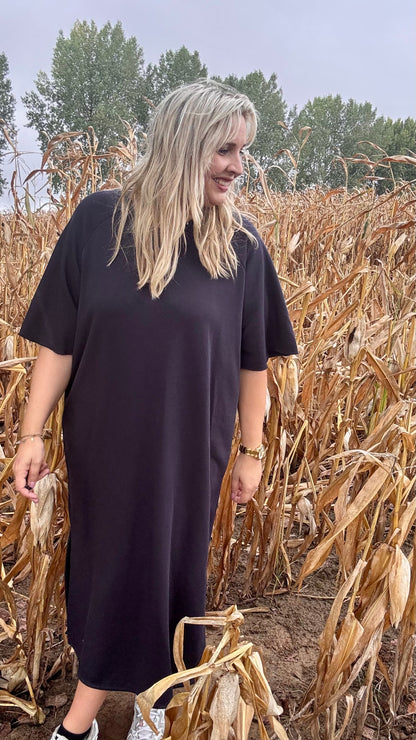 Harvey sweaterjurk TU2 - Donkerblauw