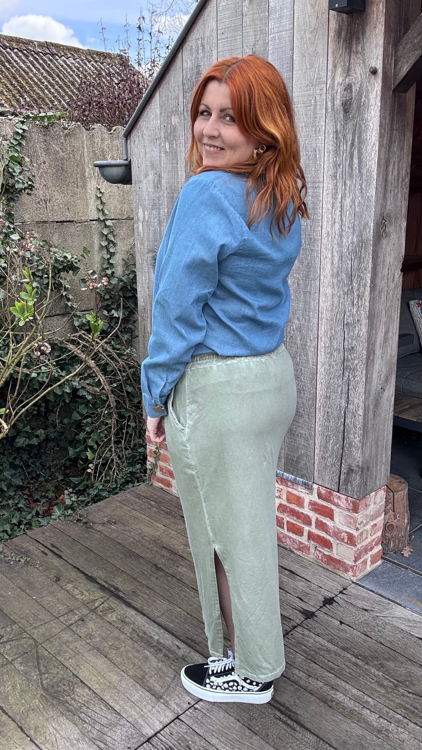 Estelle rok - kaki