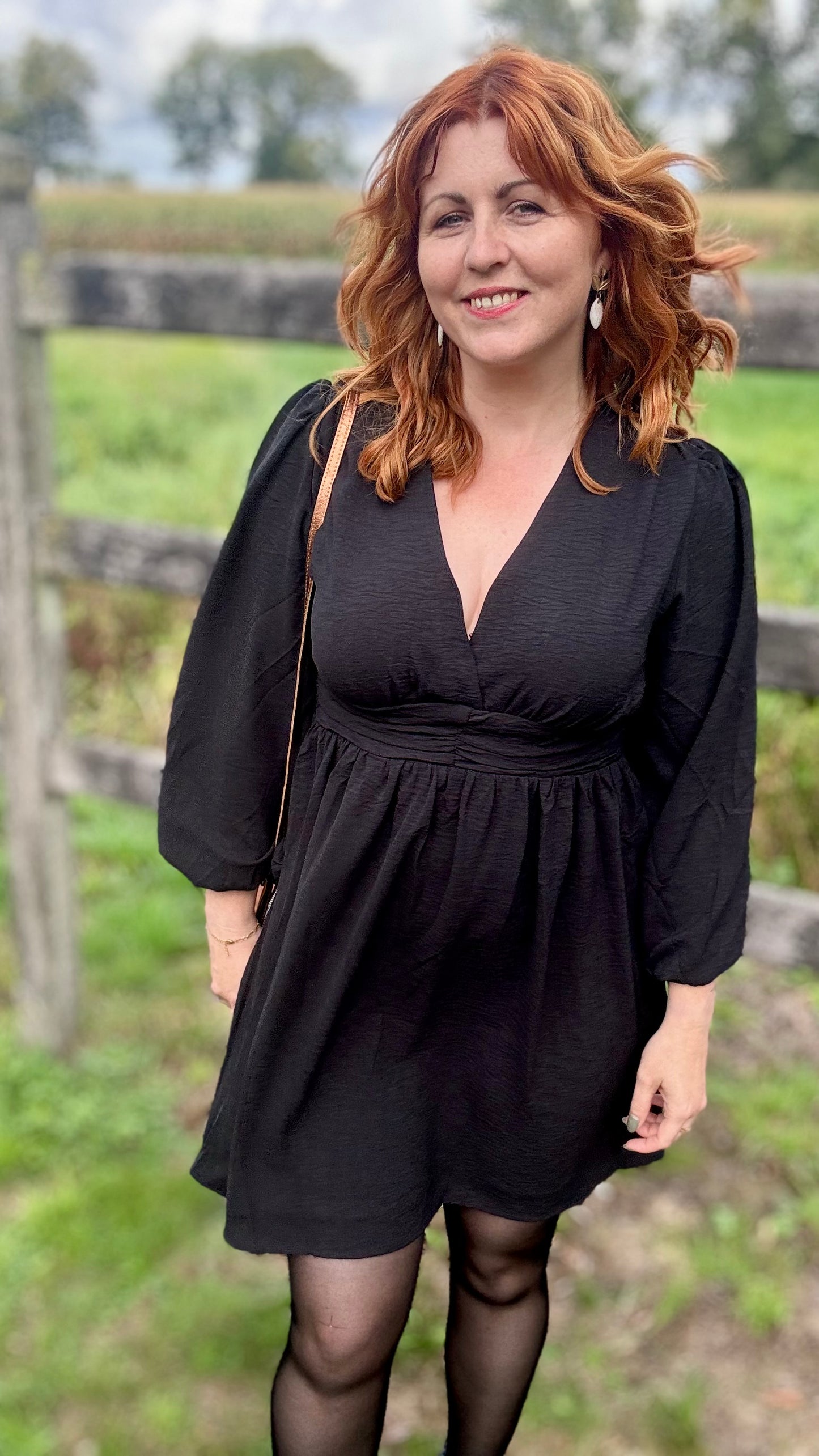 Katinka jurk - zwart