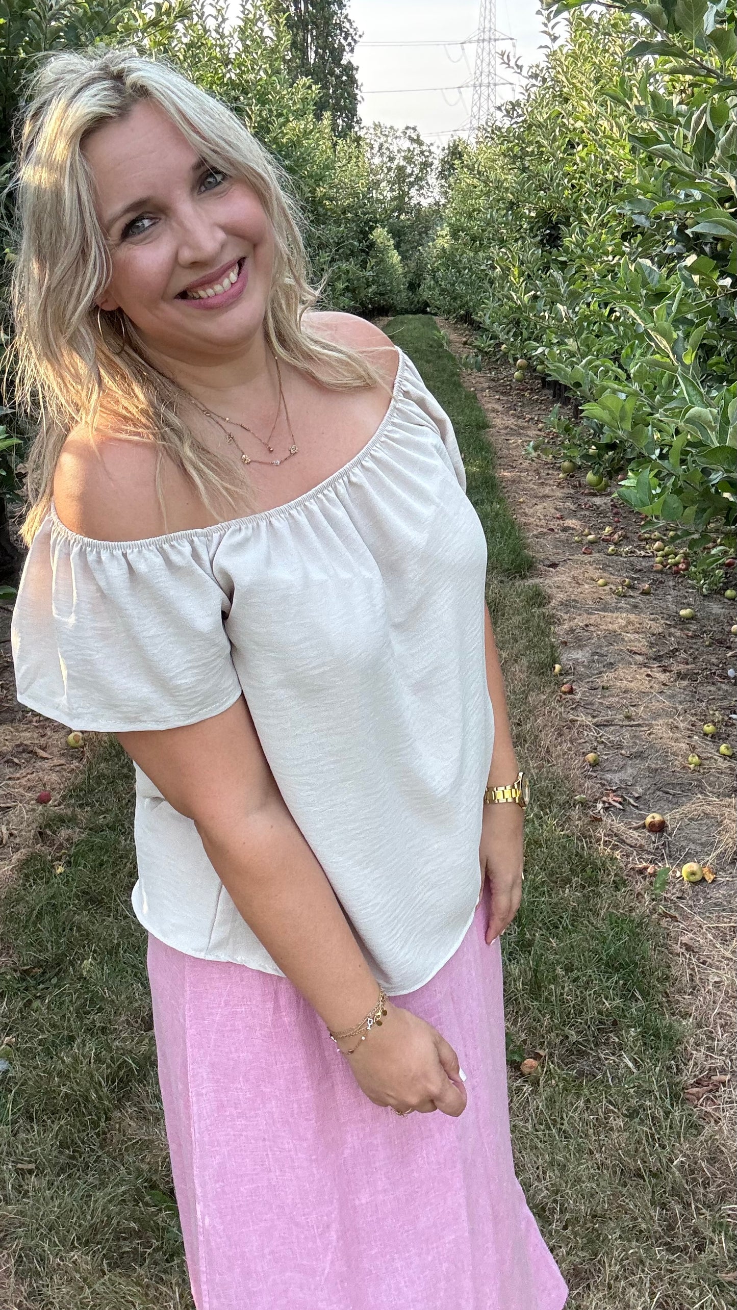 Dina blouse - Ecru