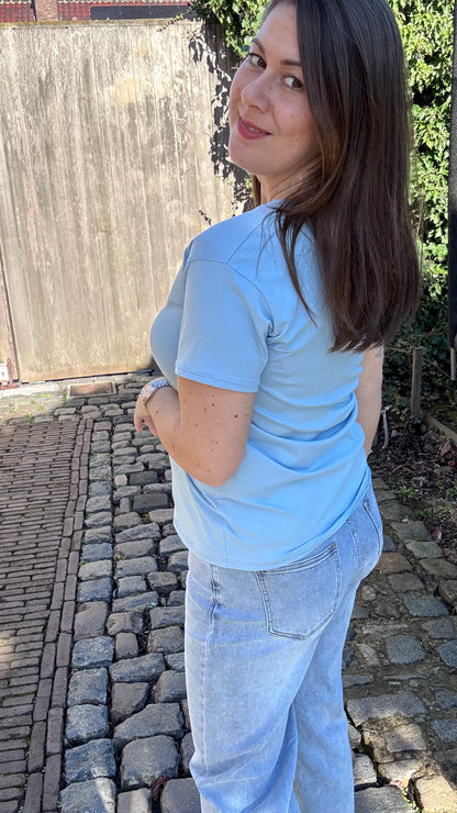 Bisous shirt - Blauw