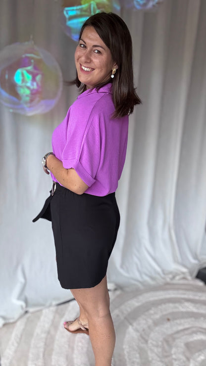 Charlie blouse paars