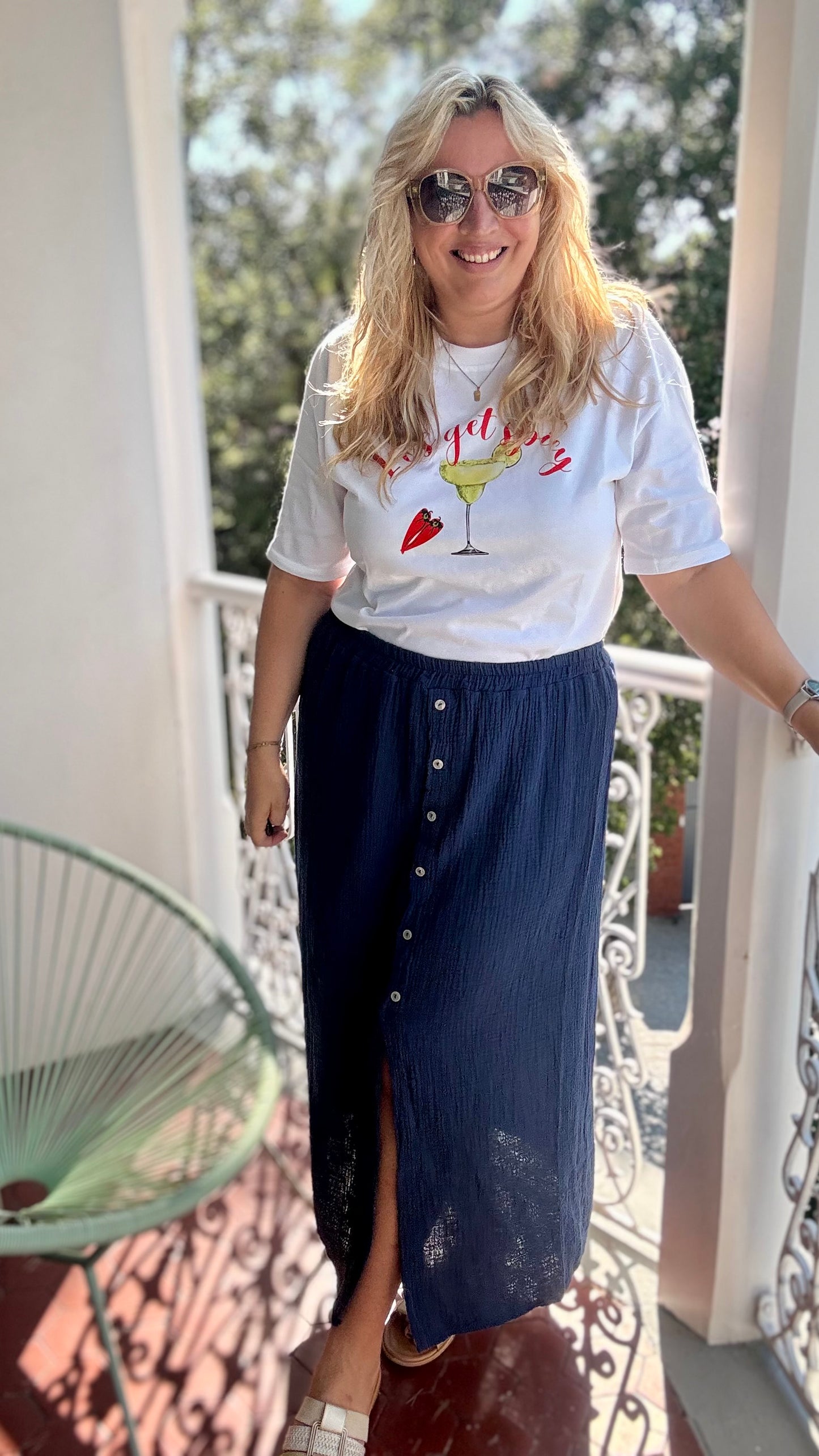 Ruth tetra rok navy
