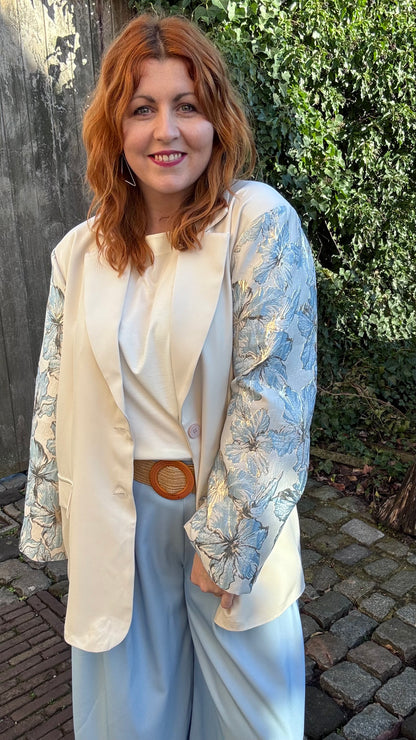 Cotton candy blazer - Beige