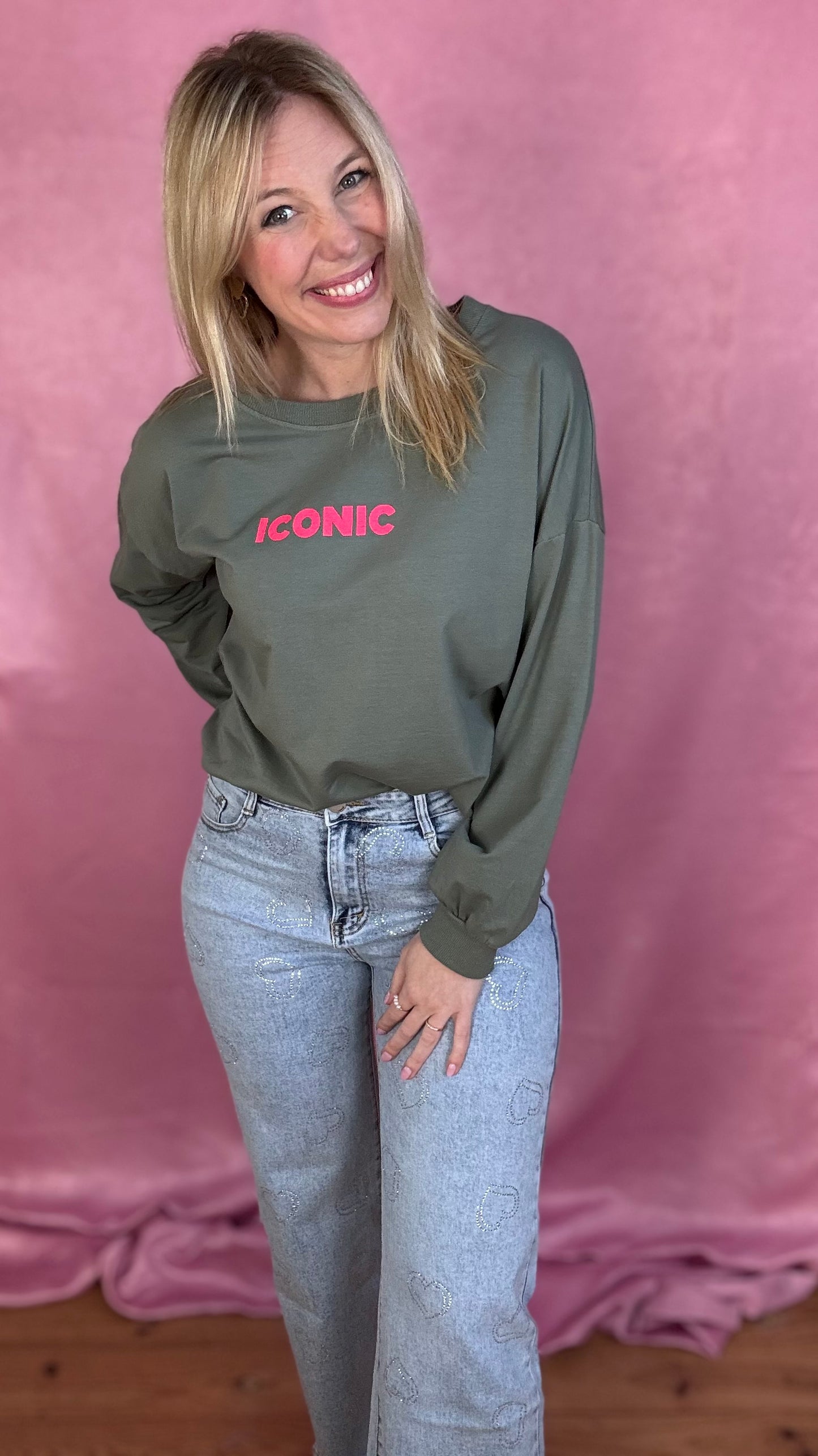 Iconic sweater - Kaki