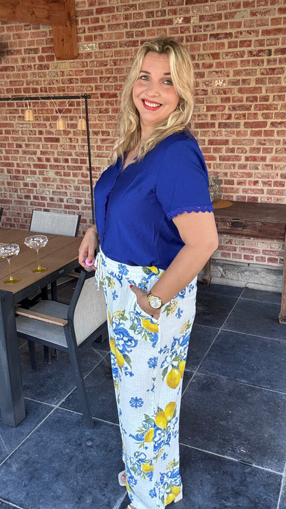 Limoncello broek