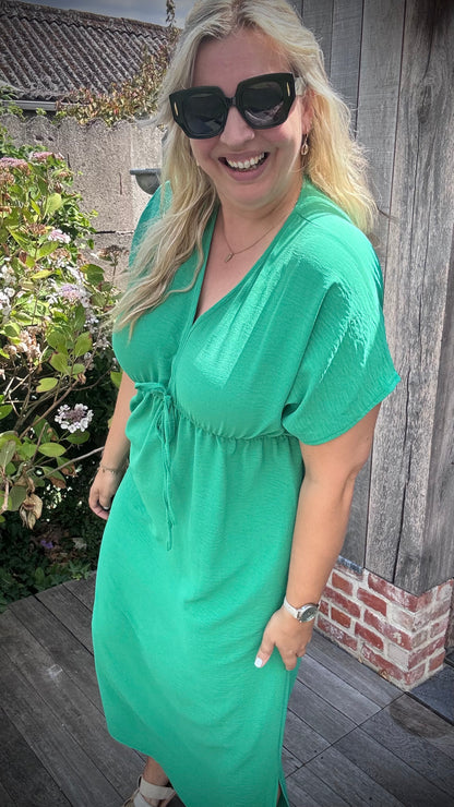 Laurie jurk groen