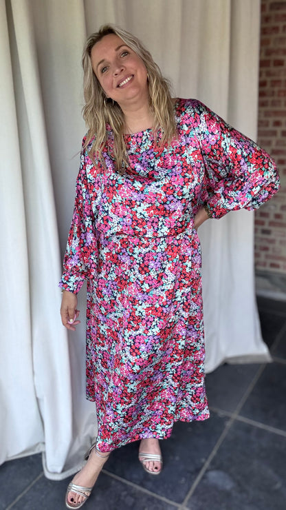 Bellini dress - Purple flowers
