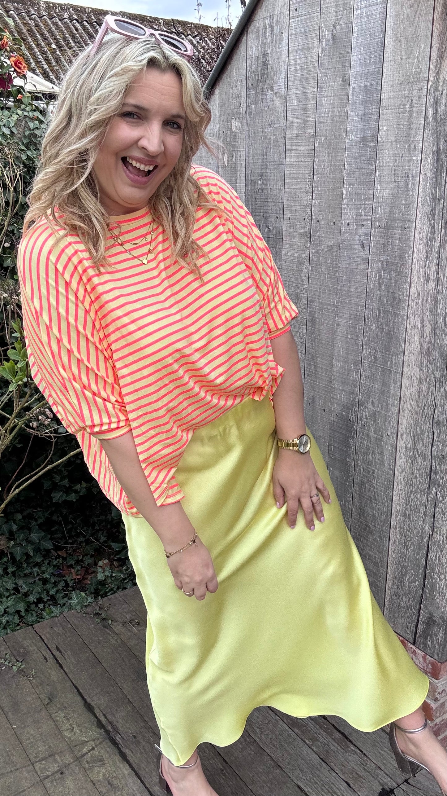 Silky muse rok - geel